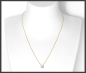 Preview: Brillant Anhänger & Kette 585 Gold; 1,08ct, Si2